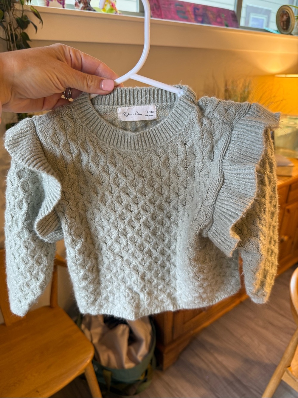 Rylee and Cru Baby girl Sweater